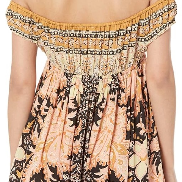 (A8) NEW Free People NWT Bali Mariposa Slip Dress in Black Combo, Size XS, NWOT - Picture 8 of 16